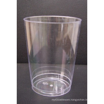 10oz Tumbler Clear Plastic Drinking PS Cups Wine Glass